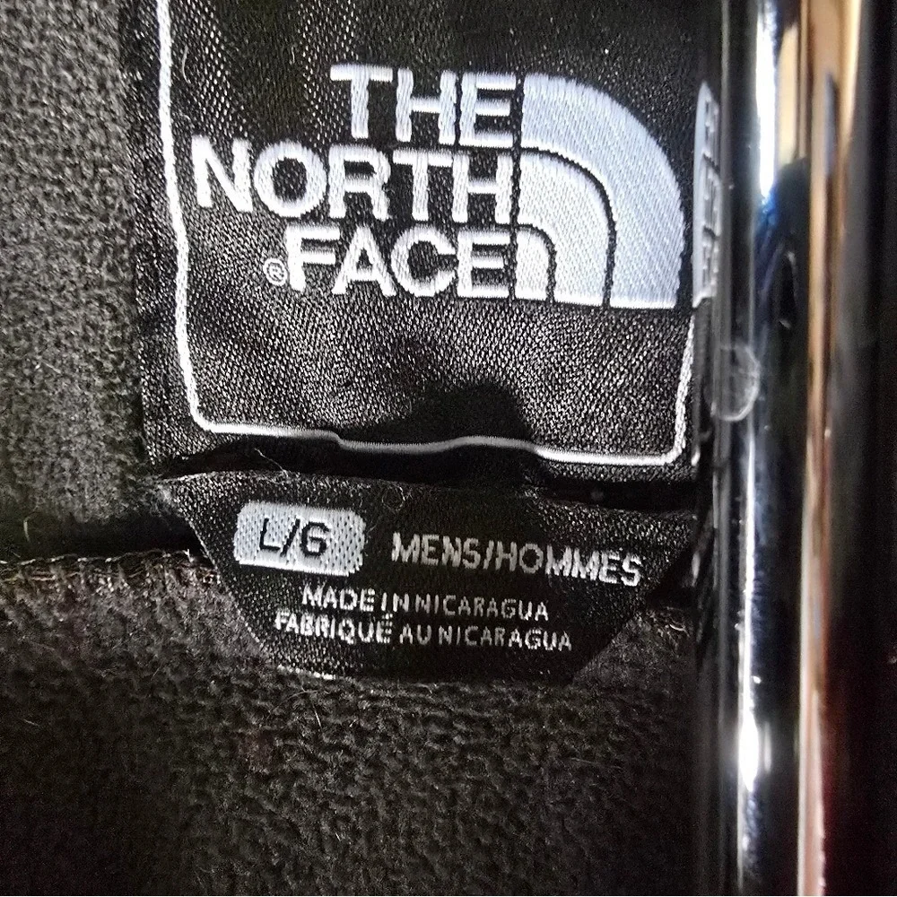 The North Face Apex Bionic Softshell Jacket Mens Large Orange Charcoal Grey Wind